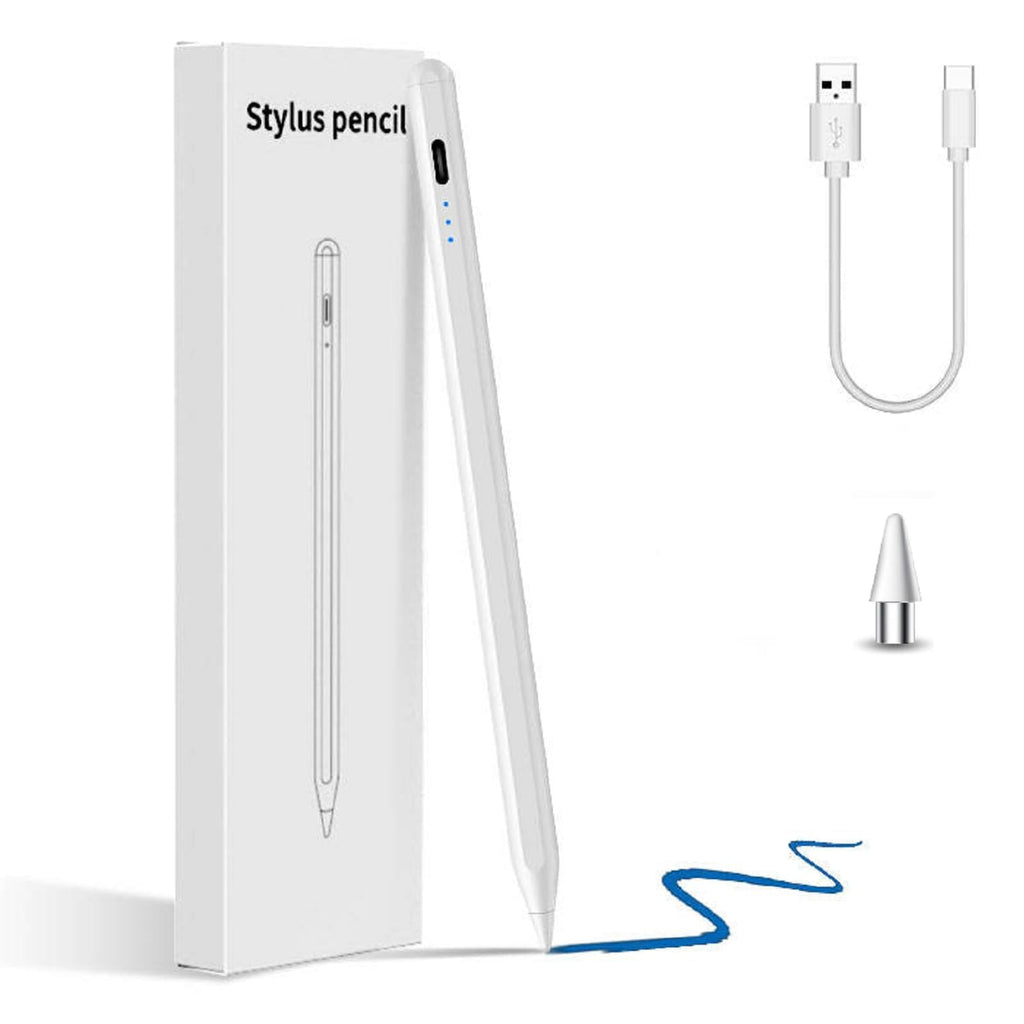 Universal Stylus Pen For All Touchscreen Devices | High Precision Metal Tip | Rechargeable | Long Battery | Compatible with lpad Android & Windows Touch Devices