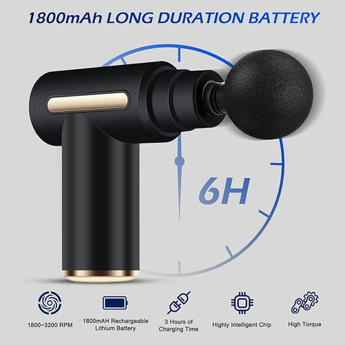 Massager Machine – massager machine body Vibrator Body Massager Massage Gun for Pain Relief Muscle Relaxation and Improved Circulation – Rechargeable and Portable